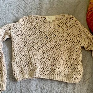 Cream Jessica Simpson sweater